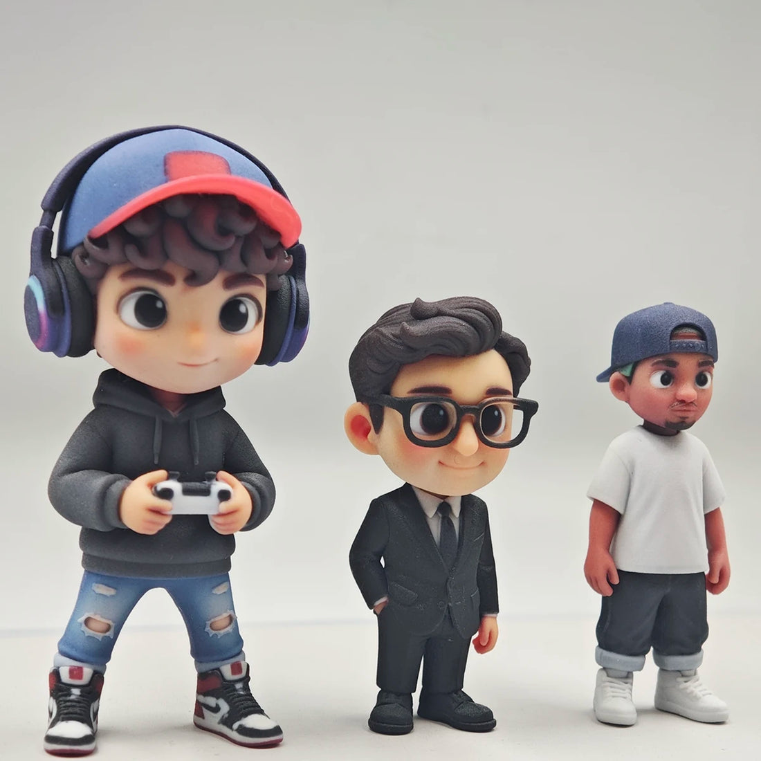 A Custom 3D Figurine for Firefighters – Made from Real Photos