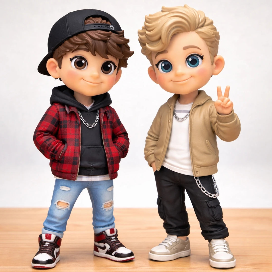 Custom 3D Figurine for Your Best Bro – A Personalized Gift from Real Photos