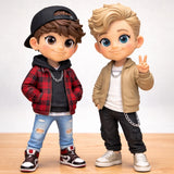 Custom 3D Figurine for Your Best Bro – A Personalized Gift from Real Photos