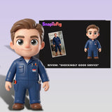 The One Who Keeps Everything On – A Custom 3D Electrician Figure