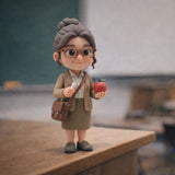 A Custom 3D Figurine for Teachers – Made from Real Photos