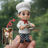 A Custom 3D Figurine for Chefs – Made from Real Photos