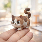 A Custom 3D Figurine for Cat Lovers – Made from Real Photos