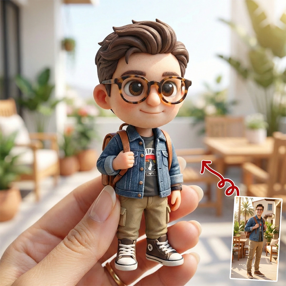 Custom 3D Figurine for Your Best Bro – A Personalized Gift from Real Photos
