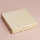Square Walnut Wooden Display Base for Custom Figurines