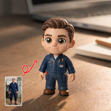 The One Who Keeps Everything On – A Custom 3D Electrician Figure