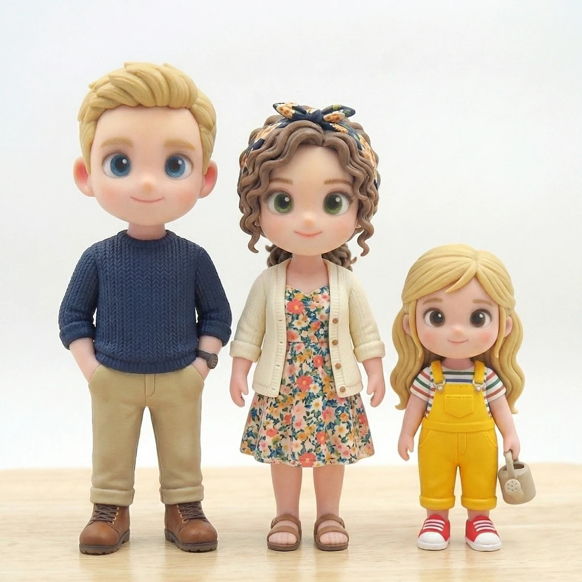 Personalized 3D Mom Figurine – Custom Mother’s Day & Family Keepsake