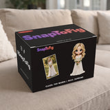 Personalized 3D Bride Figurine – Custom Anniversary & Wedding Keepsake