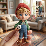 Personalized 3D Son Figurine – Custom Family Keepsake from Photos