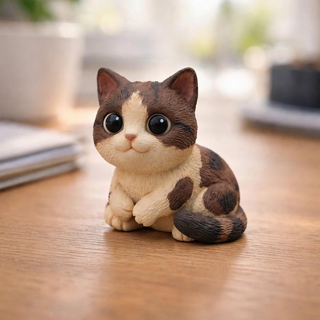 A Custom 3D Figurine for Cat Lovers – Made from Real Photos