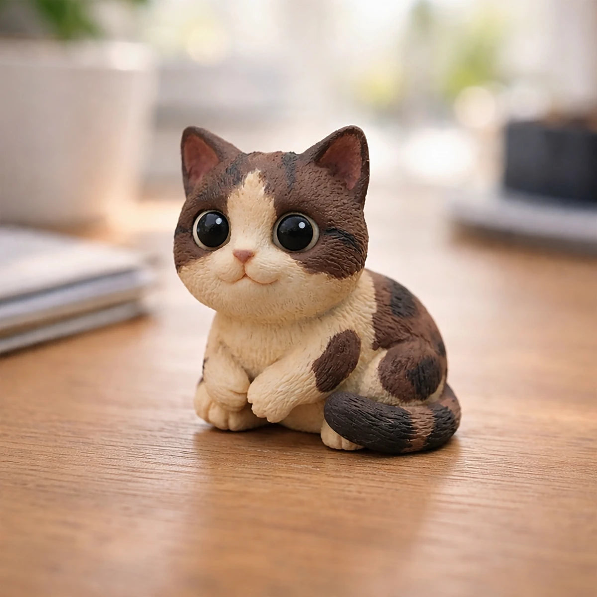 A Custom 3D Figurine for Cat Lovers – Made from Real Photos