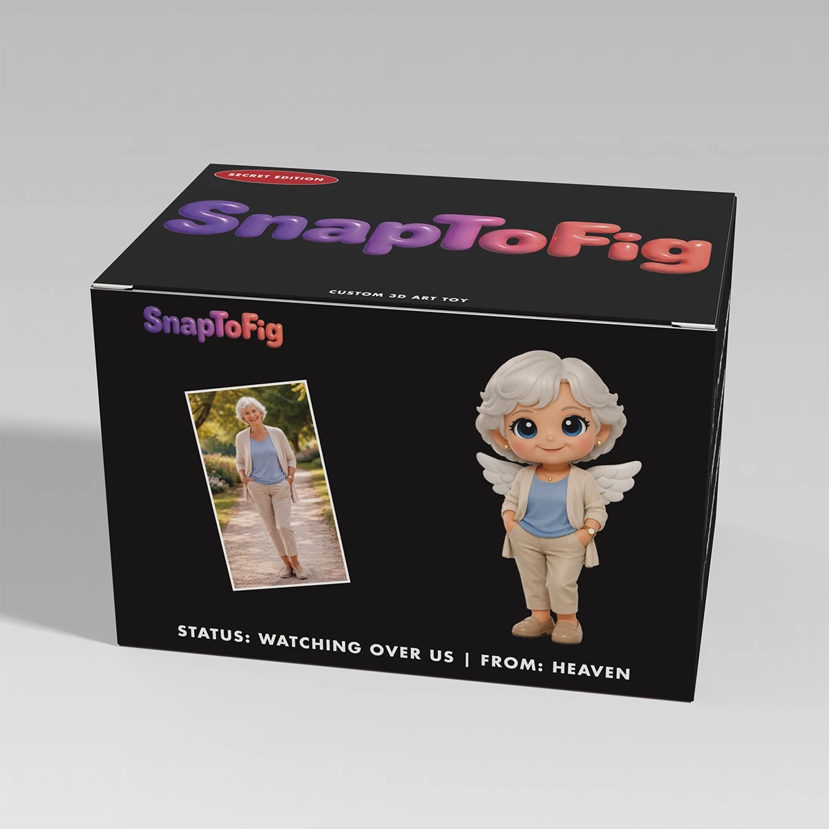 A Custom 3D Memorial Figurine – Made from Real Photos