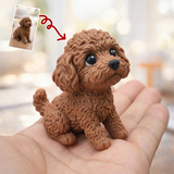A Custom 3D Figurine for Dog Lovers – Made from Real Photos