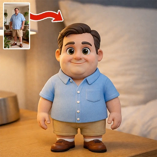 A Custom 3D Father’s Day Gift – Made from Real Photos