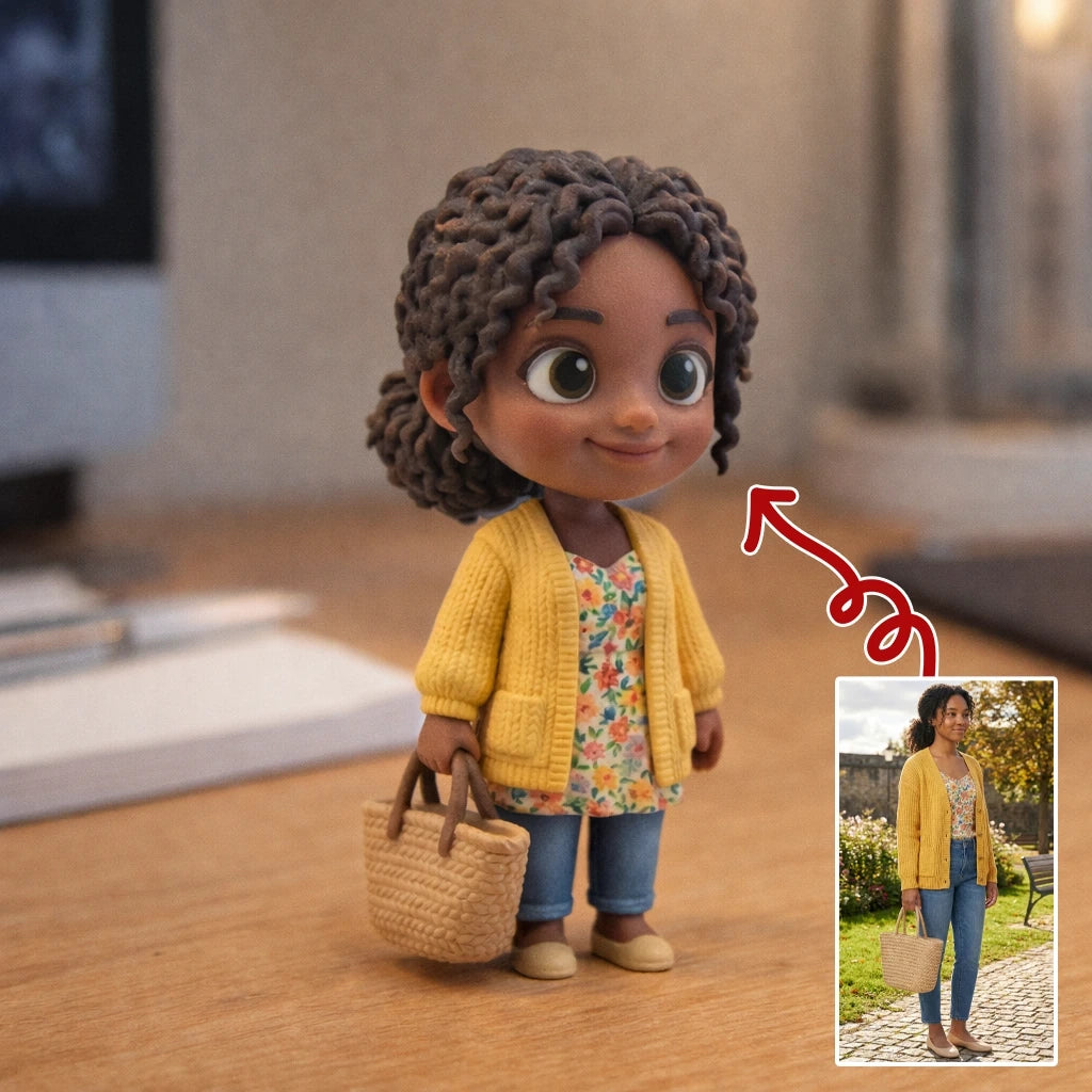 A Custom 3D Mother’s Day Gift – Made from Real Photos