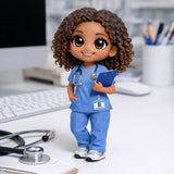 A Custom 3D Figurine for Nurses – Made from Real Photos