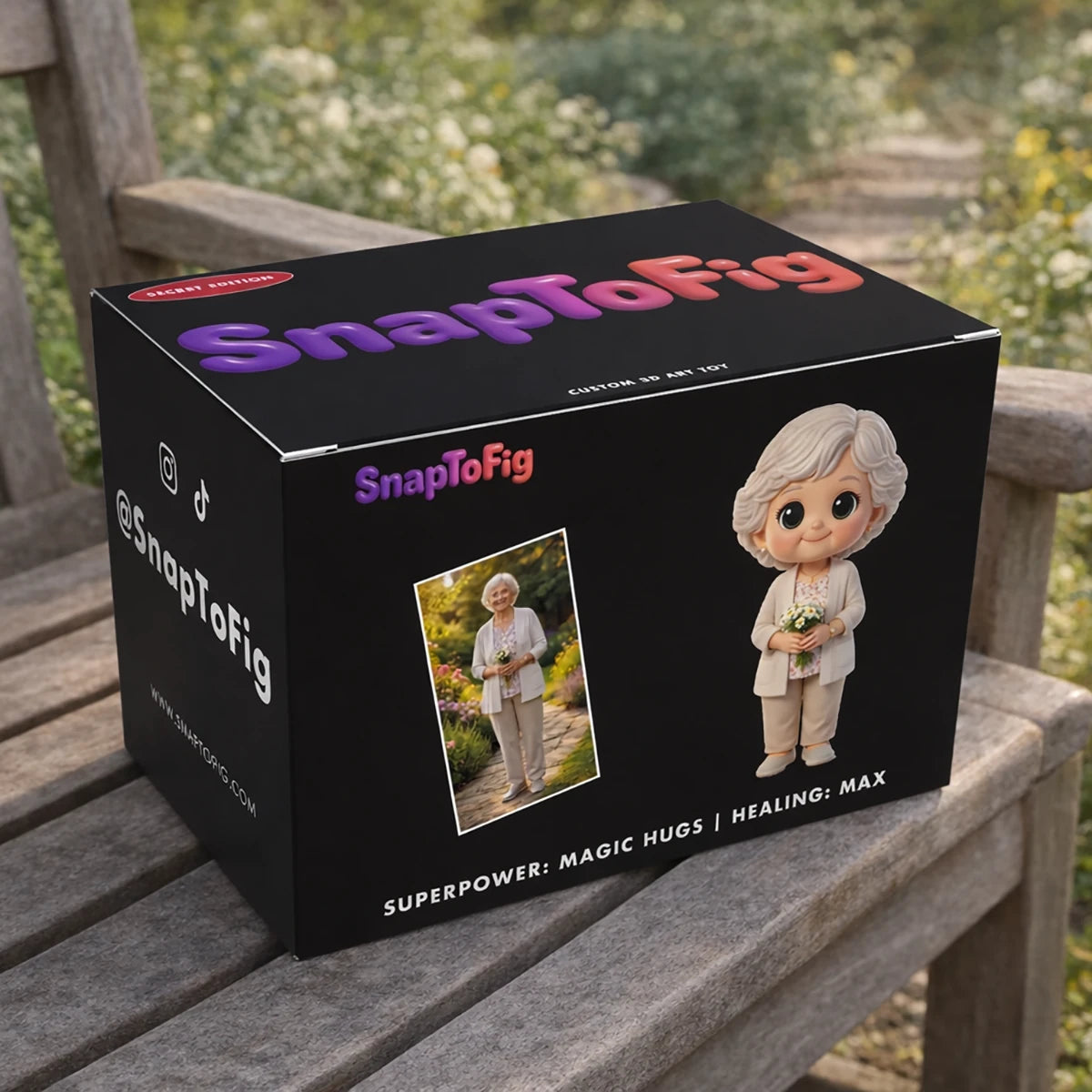 A Custom 3D Figurine for Grandma – A Keepsake Made from Real Memories